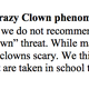 Illustration for article titled Here Are The Best And Most Ridiculous Evil Clown Safety Alerts